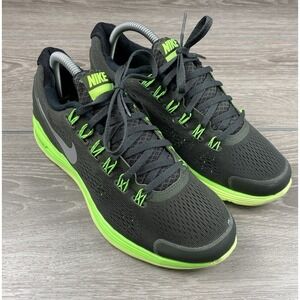 Nike LunarGlide 4 Black Volt Running Shoes 525368-300 Size‎ 7Y Womens 8.5